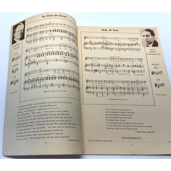 Grinnell Bros Most Successful Sacred Songs Songbook Vintage Sheet Music - Picture 5 of 10